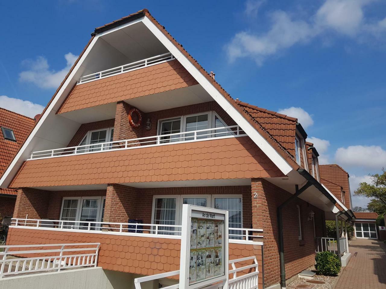 An De Warft Appartement 9 Schwalbennest Büsum Exteriör bild